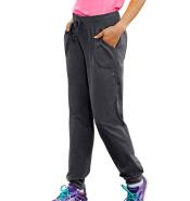 champion women's elastic hem eco fleece sweatpant