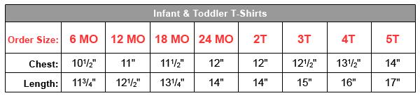 T120 Hanes Playwear Toddler Tee 5 2 Oz