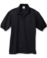 Hanes Men's 5.2 oz Hanes STEDMAN Blended Jersey Polo
