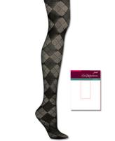 Hanes Silk Reflections Silky Argyle Control Top Tight 1 Pair pack