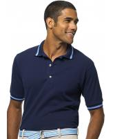 Outer Banks Men's Nautical Stripe Pique Polo