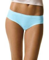 Hanes Women's No Ride Up 100% Cotton Hipsters 3 Pack
