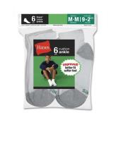 Hanes Boys Red Label Cushion Ankle Socks