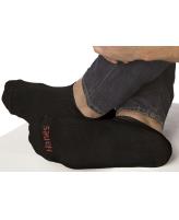 Hanes Men's Cushion No Show Socks Black 6 Pack