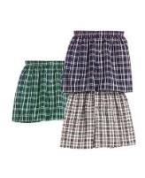 Hanes Boys Red Label Tartan Boxer