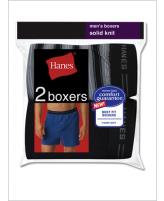 Hanes Men’s Knit Boxer With Comfort Flex® Waistband 2-Pack