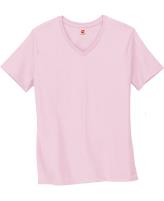 Hanes Women's Relax Fit Jersey V-Neck Tee 5.2 oz