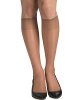 Hanes Silk Reflections Silky Sheer Knee High RT Style 2 Pair Pack