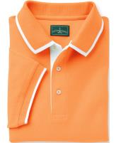 Outer Banks Mens Egyptian Diamond Knit Intarsia Polo