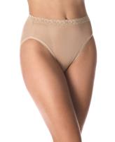 Hanes Elegance Nylon Hi-Cut Brief
