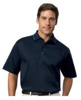 Outer Banks Mens Double Mercerized Tipped Pima Jersey Polo Shirt