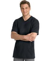 HanesComfort Soft Dyed V-Neck T 4 Pack