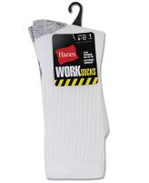 Hanes Men's Work Crew Socks