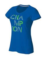Champion Double Dry® Cotton Women's T Shirt with Techie Logo Graphic