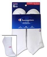 Champion Double Dry® Performance Women's Liner Socks Extended Sizes 6-Pack