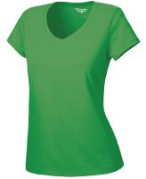 Champion 100% Cotton V-Neck Women's T Shirt