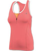 Champion Double Dry® 1/4-Zip Workout Tank Top with Built-In Medium-Support Bra