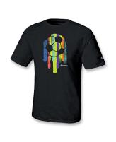 Champion Cotton Jersey Men's T Shirt with Paintball Soccer Graphic