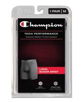 Champion Tech Performance Men's Boxer Briefs — 9-Inch Inseam