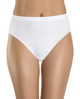 Hanes Women's Cotton Hi-Cuts 3 Pack