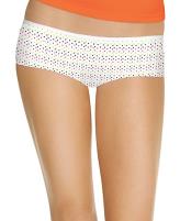 Hanes Womens 100% Cotton Fashion Girlshort 4 Pack
