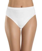 Hanes Classics White Hi-Cut