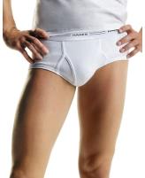 Hanes Men's White Briefs 2 Pack