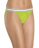 Hanes Women's Cotton String Bikinis 6 Pack