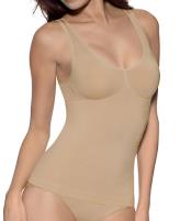 Bali Seamless Firm Control V-Neck Top