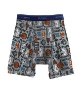 Hanes Classics Boys Exposed ComfortFlex Waistband Printed Boxer Brief