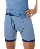 Hanes Men's Ringer Boxer Briefs 4 Pack No Ride Up!