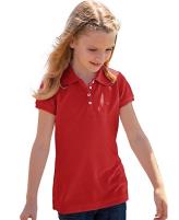 Outer Banks Girls' Essential Blended Pique Polo