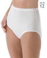 Hanes Plus Size Women's Cotton Briefs