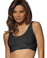 Bali Comfort Revolution Seamless Lace Crop Top