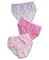 Hanes Girls Cotton Brief