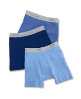 Hanes Classics Boys Exposed Waistband Boxer Brief