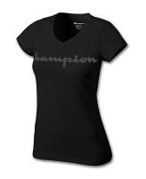 Champion Double Dry® Cotton Women's T Shirt with Script Graphic