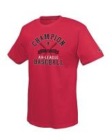 Champion 100% Cotton Men's T Shirt with 'City League Baseball' Graphic