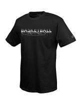Champion 100% Cotton Men's T Shirt with Fading Basketball Graphic