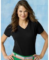 Hanes 4.5 oz Women's NANO-T V-Neck T-Shirt