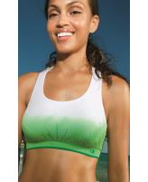 Champion Double Dry Dip-Dye Seamless Racerback Sports Bra