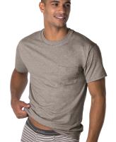Hanes Men's ComfortSoft Dyed Pocket T (P4)
