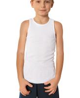 Hanes Boys White A-Shirt P5