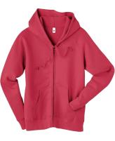 Hanes Women's Fleece Full-Zip Hood - 8 oz