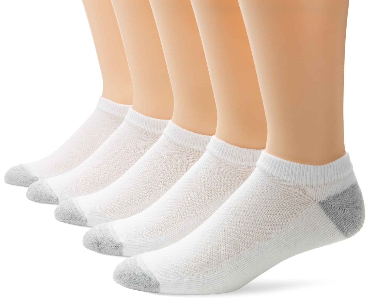 Hanes Men`s Ultimate XTemp™ No Show Socks White
