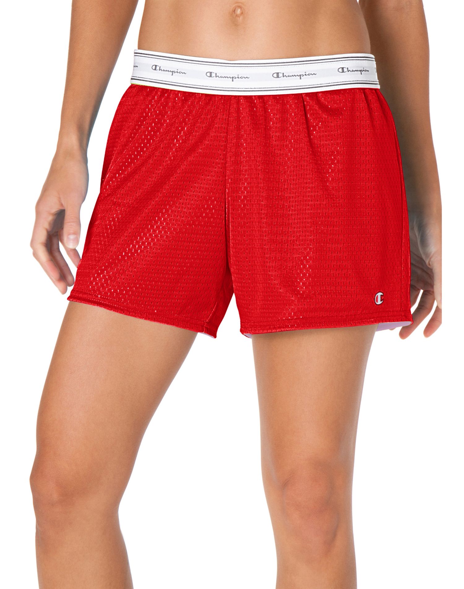 women's champion fleece shorts