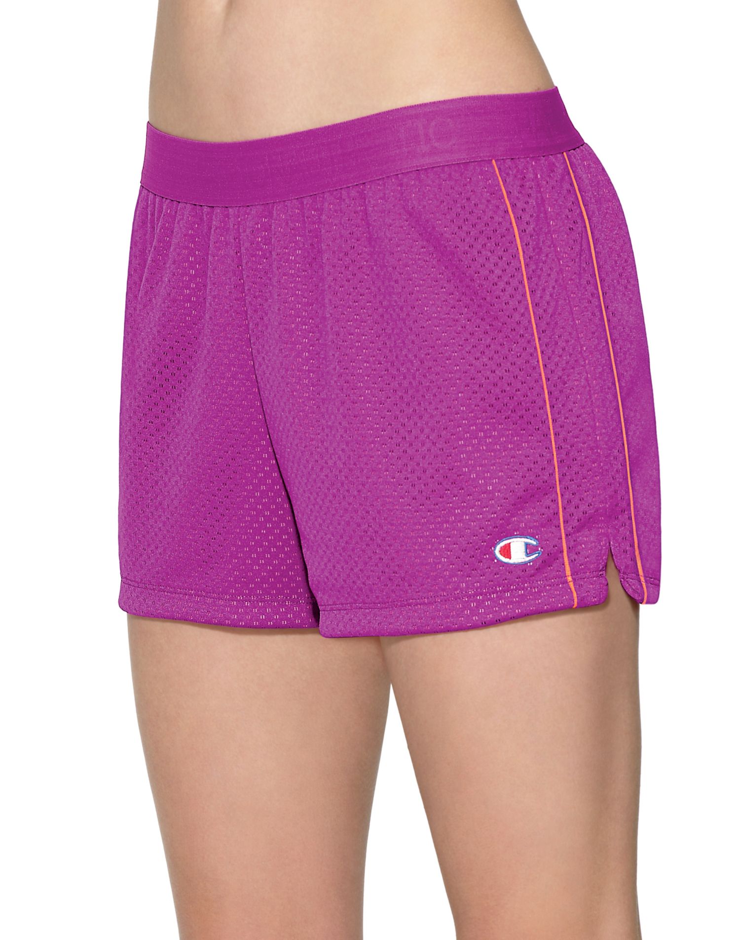 women's champion fleece shorts