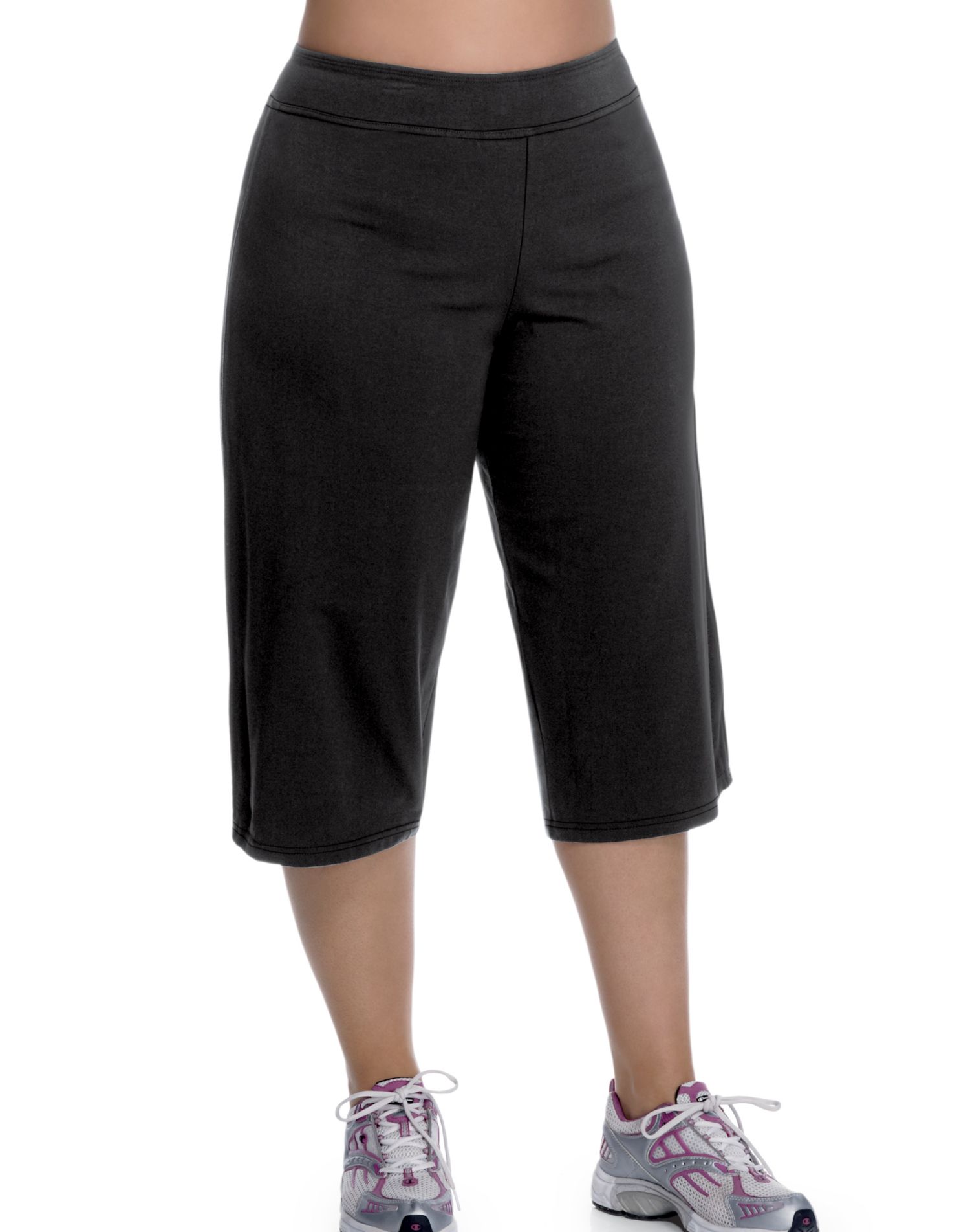 champion shape fitted women's knee pants