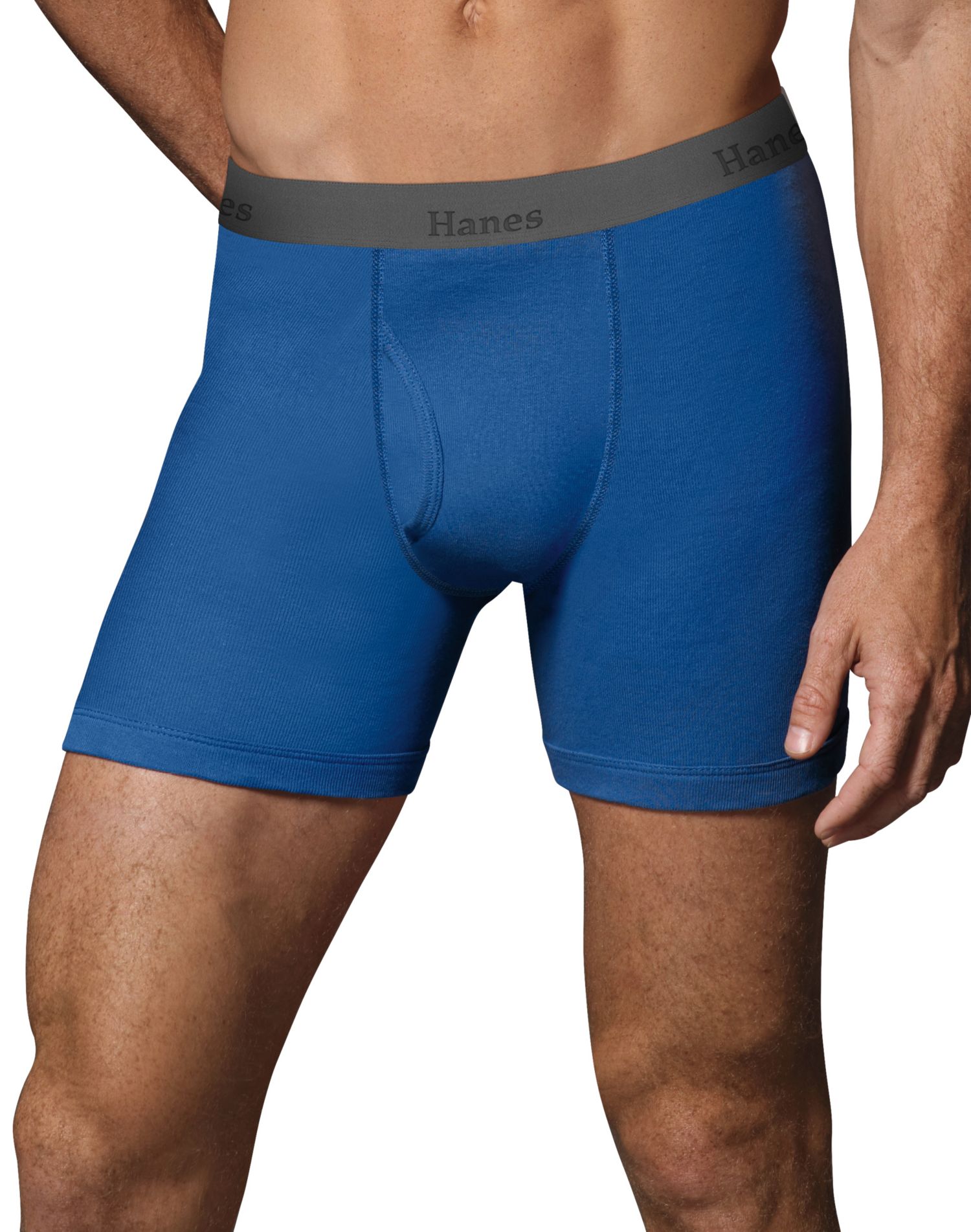 Hanes Men`s Tagless® Ultimate Fashion Boxer Briefs With Comfort Flex® Waistband 6692