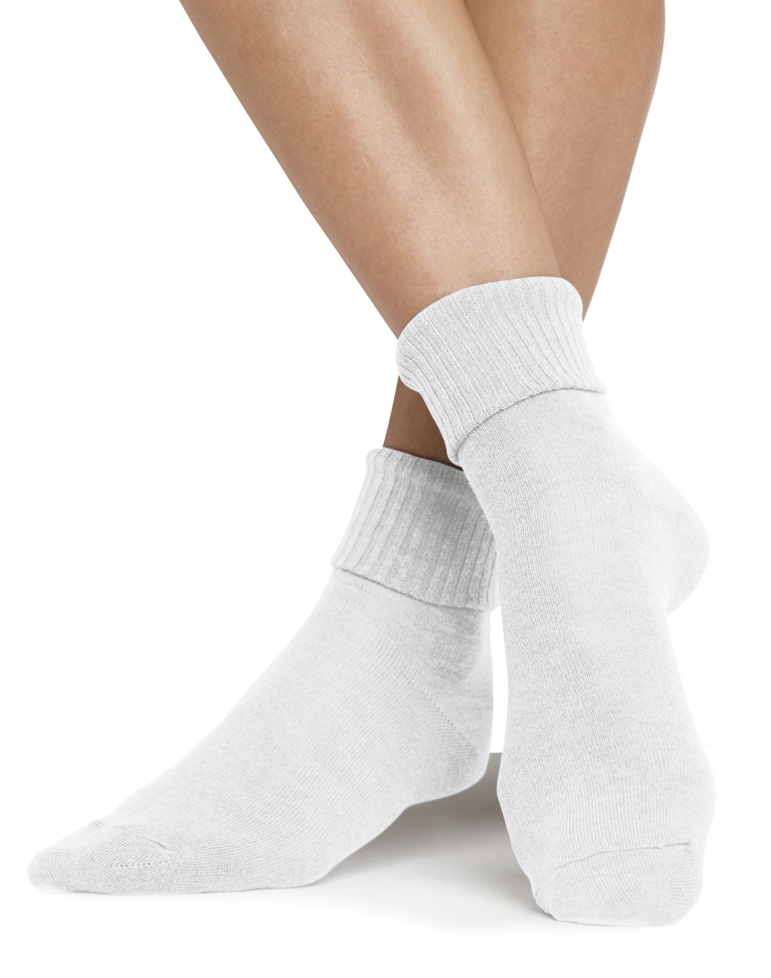 Hanes Women`s ComfortSoft Cuff Socks 24718